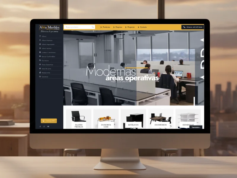 Ejemplo de página web: SaaS B2B